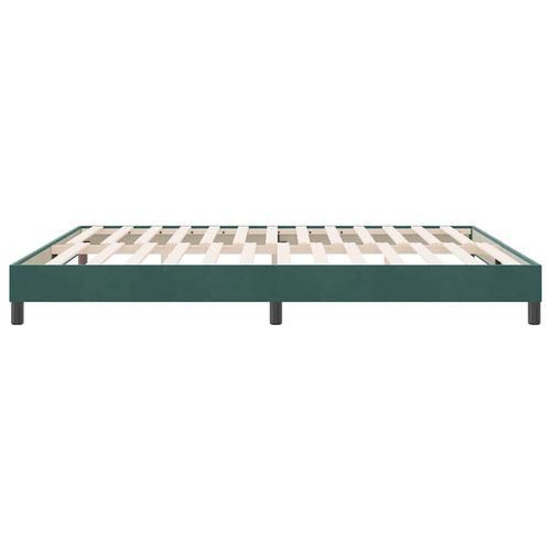 Łóżko typu Box Spring bez materaca Ciemnozielone 180x220 cm na Arena.pl