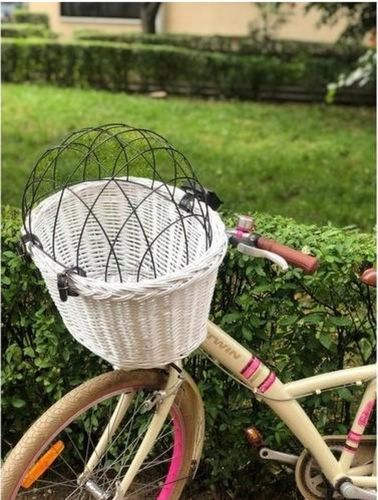 Kosz na rower dla psa kota na kierownicę rowerowy kratka transporter koszyk na Arena.pl