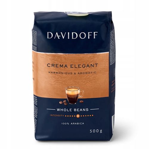 KAWA DAVIDOFF CAFE CREME ELEGANT ZIARNISTA 500g na Arena.pl