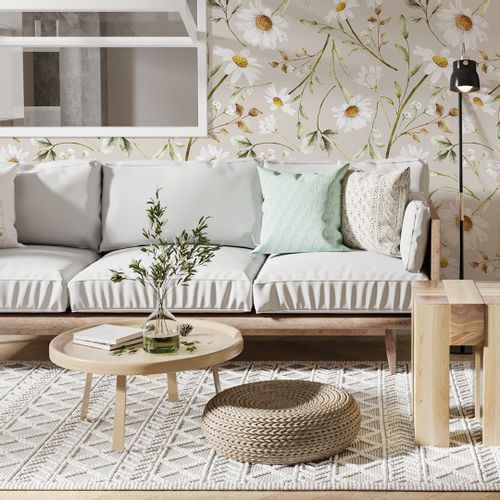 Tapeta Rumianek W86 270 cm płótno na Arena.pl