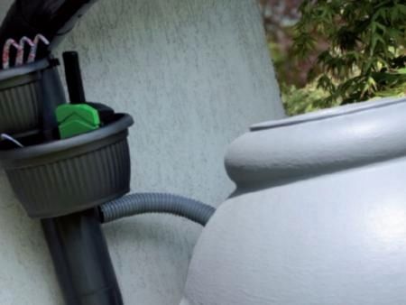 Zbiornik AQUACAN 360 l + łańcuch, podstawa | Terakota, Pojemność: 360 l, Wymiary 72x80x120 cm, Kolor Terakota, Waterform, Prosperplast na Arena.pl