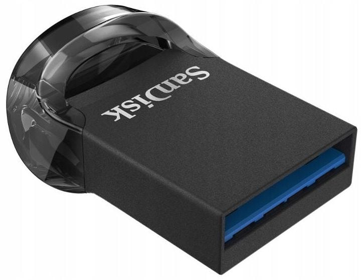 Sandisk pendrive USB 3.1 ULTRA FIT 256GB Mini Nano 400MB/s SUPER SZYBKI zdjęcie 1