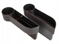 SCHOWEK ORGANIZER SAMOCHODOWY MIĘDZY FOTEL PRAWY LEWY UCHWYT KUBEK 2SZT.