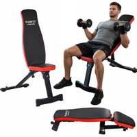 Ławka Treningowa Regulowana FUNFIT Ławeczka Skośna 6-Stopni Składana