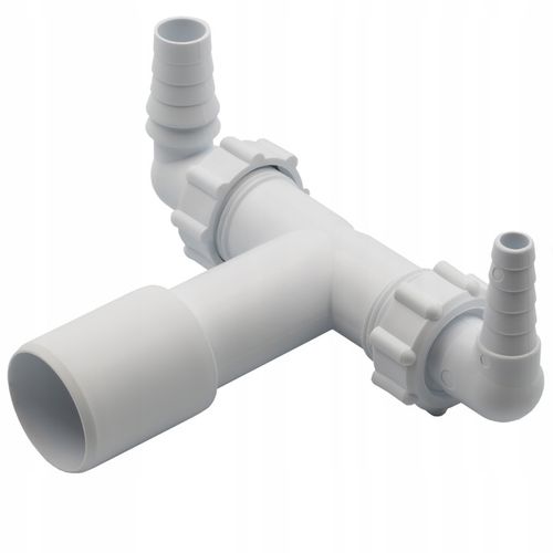 PODWÓJNY SYFON NADTYNKOWY DN 32 40- DO PRALKI I SUSZARKI, WYSOKA na Arena.pl