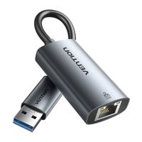 Adapter Vention USB-A + USB-C do Gigabit Ethernet 0.15m