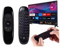 PILOT DO TELEWIZORA KLAWIATURA MYSZKA NA RUCH SMART TV USB 10m UNIWERSALNY