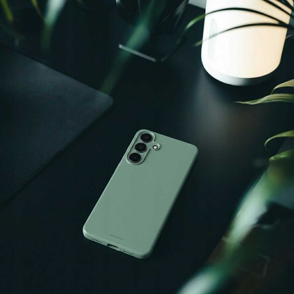 Spacecase Silicone Case 3.0 Galaxy S25 Fe Dark Green zdjęcie 5