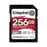 Karta SD Kingston 256GB SDXC Canvas React Plus UHS-II V60 4K