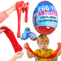 Masa Slime Plastyczna Sensoryczna Antystreoswa Jajko Rozciągliwy Glutek