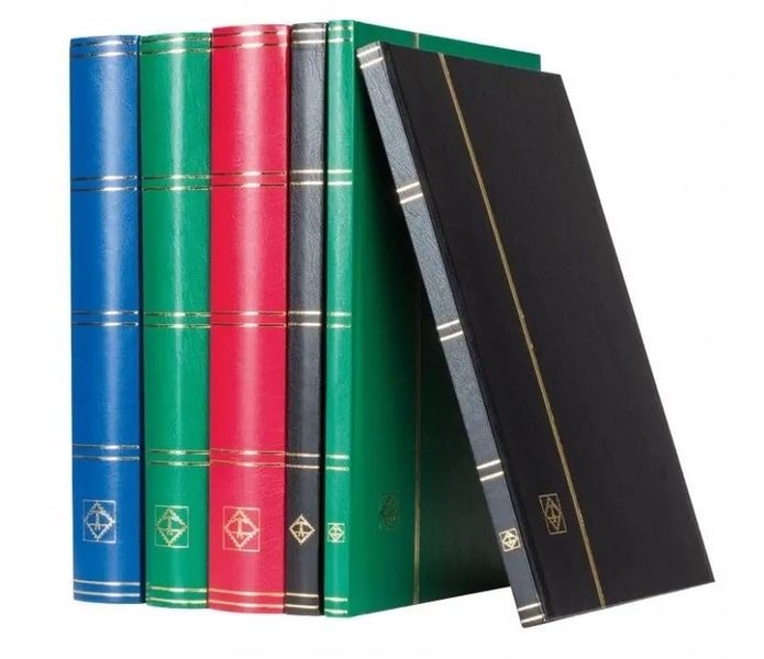 Leuchtturm klaser na znaczki 32 czarne strony,czarny Basic zdjęcie 6