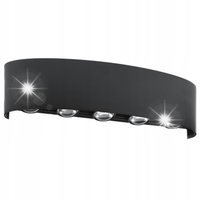 LAMPA ŚCIENNA ELEWACYJNA ZEWNĘTRZNY KINKIET LED 10W IP65 GÓRA DÓŁ