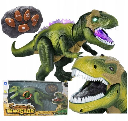 MEGA OGROMNY INTERAKTYWNY DINOZAUR T-REX ZDALNIE STEROWANY CHODZI RYCZY XXL na Arena.pl