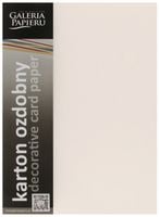 karton ozdobny kratka kremowy (20) 220g