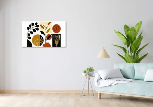 Obraz 90x50cm Kolaż Botaniczny na Arena.pl