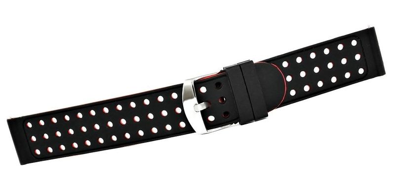 Pasek silikonowy CZERWONY U12-20-3 zdjęcie 3