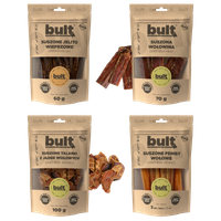 BULT gryzak naturalny dla psa Wołowo-Wieprzowy MIX 4 el.