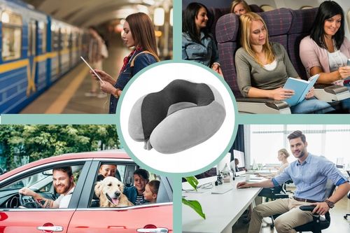 PODUSZKA PODRÓŻNA TURYSTYCZNA ROGAL NA SZYJĘ ZAGŁÓWEK DO SAMOCHODU MEMORY na Arena.pl