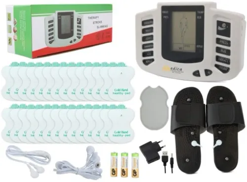 ELEKTROSTYMULATOR MIĘŚNI NERWÓW TENS EMS-MOCNY na Arena.pl