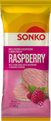 Sonko Wafle ryżowo-kukurydziane o smaku maliny 65 g