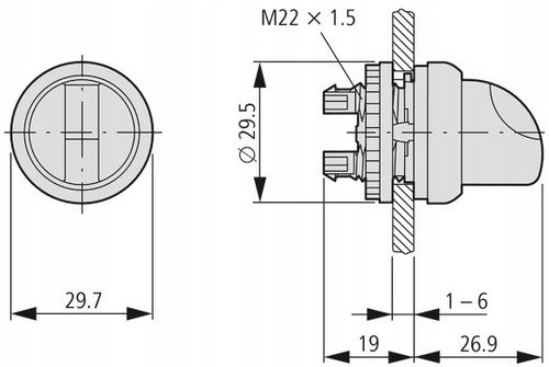 Przełącznik M22-WRK ( 0-I ) 216867 na Arena.pl