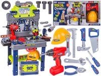 Zestaw Majsterkowicza Mechanika Warsztat Stolarski Walizka Stolik Wkrętarka Narzędzia