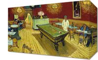 Obraz 30x20cm The Night Café, Van Gogh Vintage do Salonu