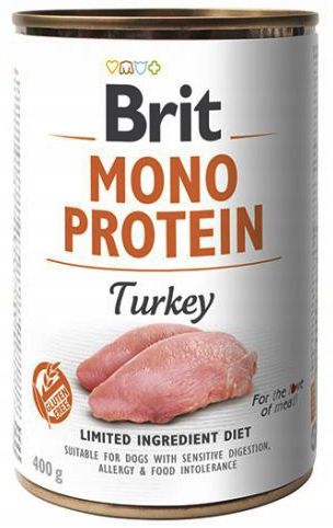 Mokra karma Brit MONO PROTEIN MIX 6 smaków 6x400g na alergie dla psa na Arena.pl