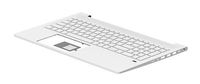 HP TOPCOVER W/KB CP BL num INTL