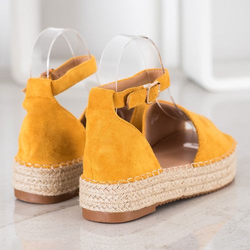 Źółte Espadryle Open Toe r.39 na Arena.pl