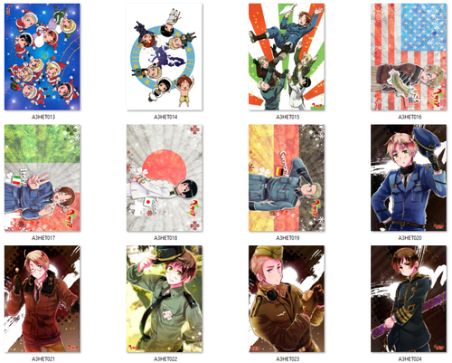 Plakat Axis Powers Hetalia DO WYBORU na Arena.pl