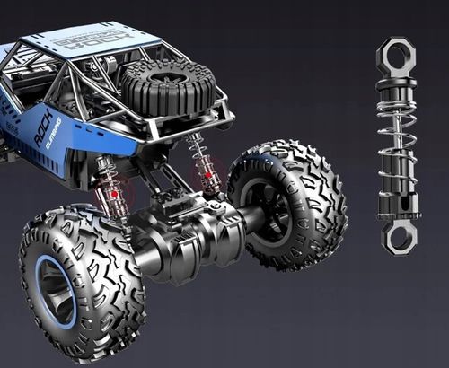 Samochód Zdalnie Sterowany Terenowy Duży 4x4 Akumulator X 2 2400 mAh na Arena.pl