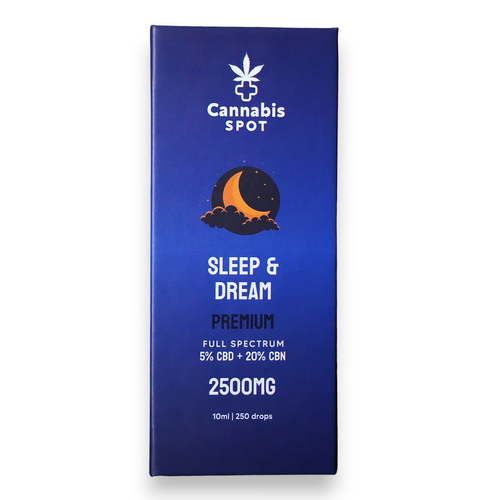 Olejek Sleep&Dream Premium - 5% CBD + 20% CBN na Arena.pl