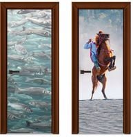 Naklejka Okleina na Drzwi Meble Szafę Fototapeta