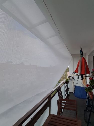 ŻAGIEL OGRODOWY PRZECIWSŁONECZNY STANDARDOWY KWADRAT 3,2X3,2M na Arena.pl