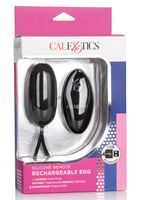 remote rechargeable egg black