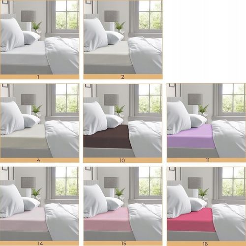 Prześcieradło Tradycyjne 200x220CM Bez Gumki POLSKIE BAWEŁNA 100% na Arena.pl