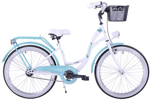 Rower Kozbike Junior 24 biało-morski na Arena.pl