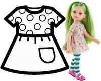 PAOLA REINA Ubranko dla lalek 32 cm 54530
