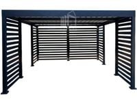 CarPort PREMIUM - wiata samochodowa 4x6 dodatkowa zabudowa ID1033