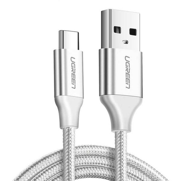 Kabel USB do USB-C UGREEN US288, 3m (biały) zdjęcie 1