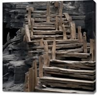 Obraz 100x100cm Schody do Nieznanego