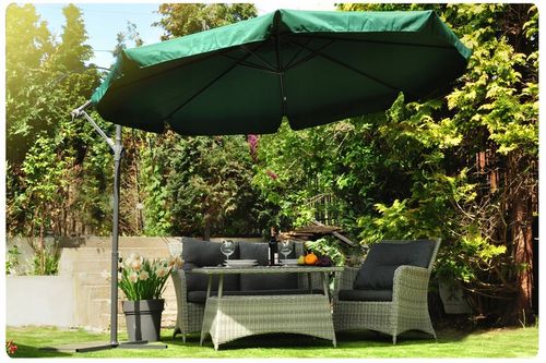 Parasol Ogrodowy Duży Składany 8 segmentów Ø 350cm na Arena.pl