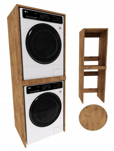 Szafka na pralkę suszarkę łazienki regał słupek pralka suszarka na Arena.pl