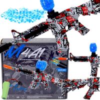 AUTOMATYCZNY PISTOLET AUTOMAT KARABIN NA KULKI WODNO ŻELOWE ELEKTRO ZESTAW