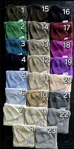 Szal + czapka 50 % kaszmir 50 % wełna : komplet na Arena.pl