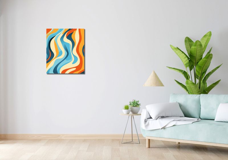 Obraz 50x60cm Tańczące Fale zdjęcie 2