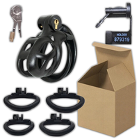 Klatka Na Penisa Pas Cnoty  Z Zapięciem  Na Klucz  BDSM CHASTITY CAGE XS