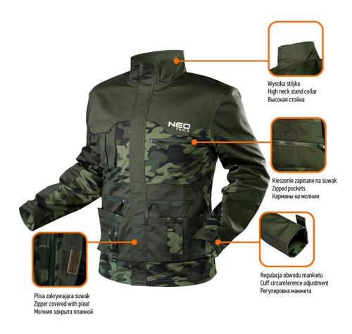 Bluza Robocza Camo, Rozmiar Xl na Arena.pl
