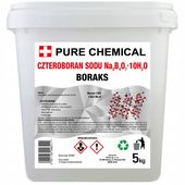 BORAKS CZYSTY BORAX CZTEROBORAN SODU czda 5kg